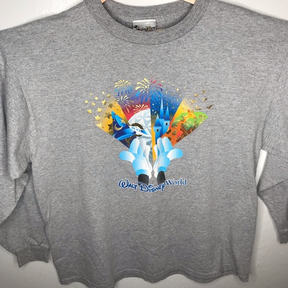 Disney World Parks Logo Sweatshirt Shirt - XL - Picture 3 of 7
